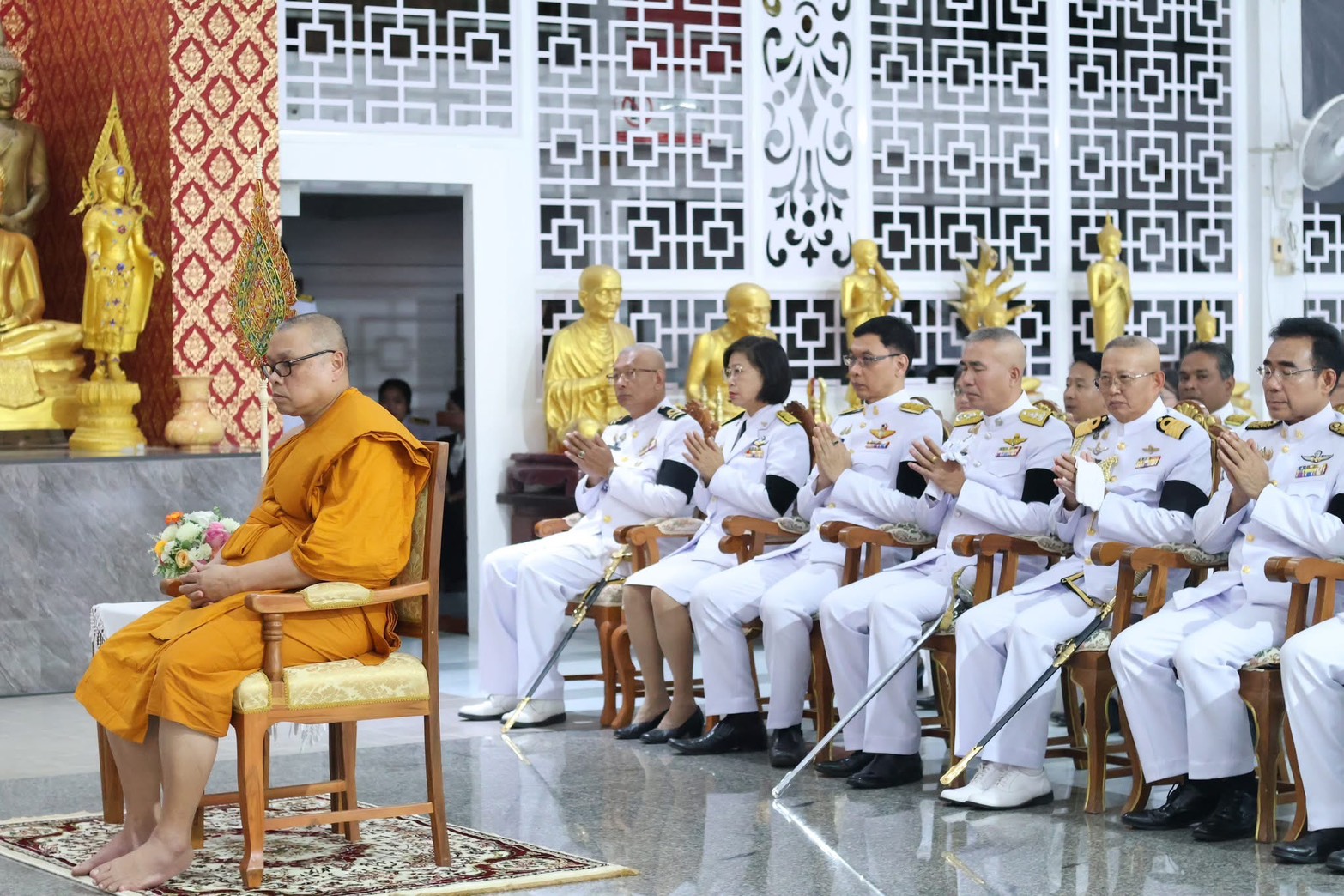 title - ส.ป.ก. จันทบุรี เข้าพิธีบำเพ็ญกุศล ในวาระครบ 100 วัน (สตมวาร) เพื่อถวายเป็นพระราชกุศล แด่สมเด็จพระนางเจ้าสิริกิติ์ พระบรมราชินีนาถ พระบรมราชชนนีพันปีหลวง